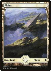 Plains [Foil] #252 Magic Battle for Zendikar Prices