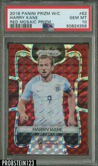 Harry Kane [Red Mosaic Prizm] Soccer Cards 2018 Panini Prizm World Cup Prices