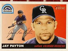Jay Payton Baseball Cards 2004 Topps Heritage Prices