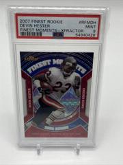 Devin Hester [Xfractor] #RFM-DH Football Cards 2007 Topps Finest Moments Prices