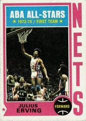 Julius Erving Basketball Cards 1974 Topps Prices