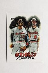 1988 Orioles Leaders Baseball Cards 2022 Topps Spotlight 70 II Prices