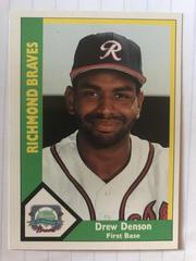 Drew Denson Baseball Cards 1990 CMC Richmond Braves Prices