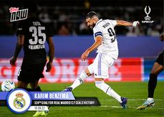 Karim Benzema #2 Soccer Cards 2022 Topps Now UEFA Champions League Prices