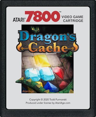 Dragon's Cache [Homebrew] PAL Atari 7800