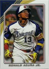 Ronald Acuna Jr. [Art Variation] #147 Baseball Cards 2022 Topps Gallery Prices