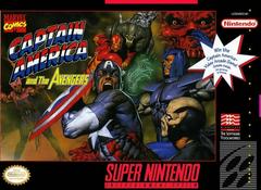 Captain America And The Avengers - Front | Captain America and the Avengers Super Nintendo