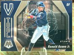 Ronald Acuna Jr #VT2 Baseball Cards 2021 Panini Mosaic V Tool Prices
