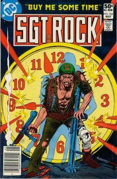 Sgt. Rock [Newsstand] #352 (1981) Comic Books Sgt. Rock