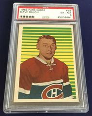 Dave Balon #38 Hockey Cards 1963 Parkhurst Prices