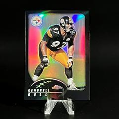 Kendrell Bell [Black Refractor] #23 Football Cards 2002 Topps Chrome Prices