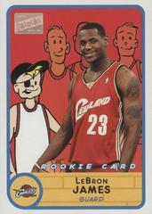LeBron James #276 Basketball Cards 2003 Bazooka Prices