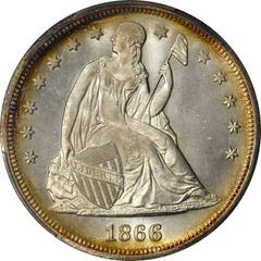 1866 [MOTTO] Coins Seated Liberty Dollar Prices