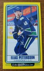 Elias Pettersson #P-30 Hockey Cards 2021 O Pee Chee Premier Tallboys Prices
