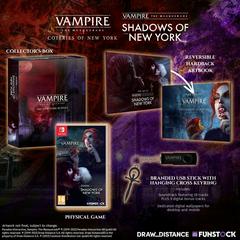 Contents | Vampire: The Masquerade - The New York Bundle [Collector's Edition] PAL Nintendo Switch