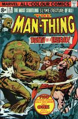 Man-Thing [UK] #16 (1975) Comic Books Man-Thing Prices