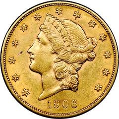1906 [PROOF] Coins Liberty Head Gold Double Eagle Prices