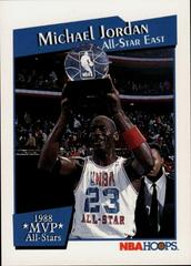 Michael Jordan #IX Basketball Cards 1991 Hoops All-Star MVP's Prices