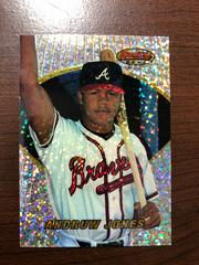 Andruw Jones [Atomic Refrigerator] #BBP 9 Baseball Cards 1996 Bowman's Best Preview Prices
