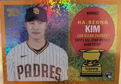 Ha-Seong Kim [Orange HoloFractor] Baseball Cards 2021 Topps All Star Rookie Cup Prices