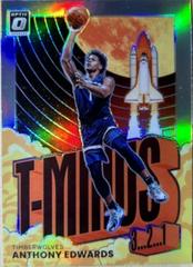 Anthony Edwards [Holo] #11 Basketball Cards 2021 Panini Donruss Optic T Minus 3 2 1 Prices