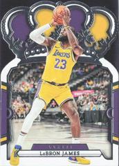 LeBron James #95 Basketball Cards 2023 Panini Crown Royale Prices