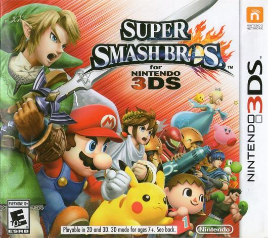 Super Smash Bros for Nintendo 3DS Cover Art