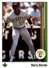 Barry Bonds #440 Baseball Cards 1989 Upper Deck Prices