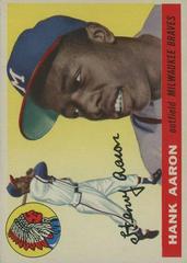 Hank Aaron #47 Baseball Cards 1955 Topps Prices
