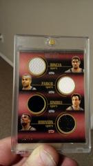 Tim Duncan, Tony Parker, Manu Ginobili, David Robinson Basketball Cards 2007 Topps Luxury Box Quad Relics Prices