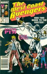 The West Coast Avengers [Newsstand] #21 (1987) Comic Books West Coast Avengers Prices