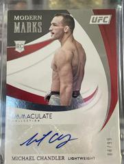 Michael Chandler Ufc Cards 2021 Panini Immaculate UFC Modern Marks Autograph Prices