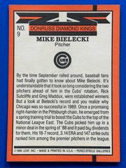 Back | Mike Bielecki Baseball Cards 1990 Donruss