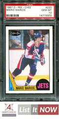 Mario Marios Hockey Cards 1987 O-Pee-Chee Prices
