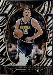 Nikola Jokic [Zebra] #1 Basketball Cards 2022 Panini Select Prices