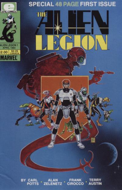 Alien Legion #1 (1984) Comic Books Alien Legion