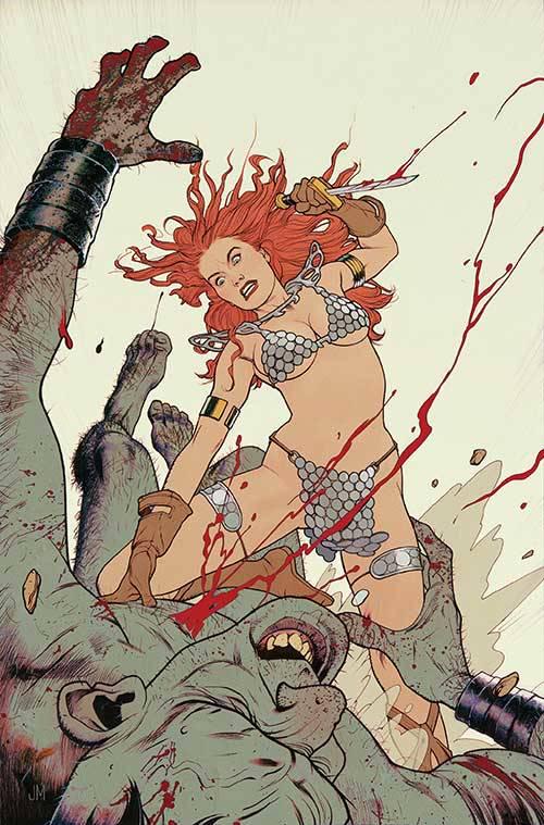 Red Sonja: Empire of the Damned [Middleton Virgin] #2 (2024) Comic Books Red Sonja: Empire of the Damned