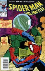 Spider-Man Unlimited [Newsstand] #4 (1994) Comic Books Spider-Man Unlimited Prices