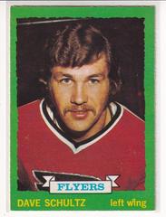 Dave Schultz Hockey Cards 1973 O-Pee-Chee Prices