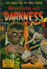 Adventures into Darkness #9 (1953) Comic Books Adventures into Darkness Prices