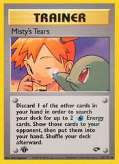 Misty's Tears [1st Edition] #118 Pokemon Gym Challenge Prices