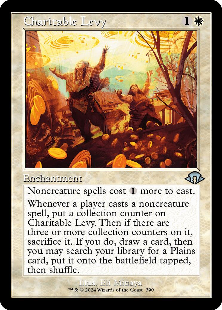 Charitable Levy [Foil] #390 Magic Modern Horizons 3