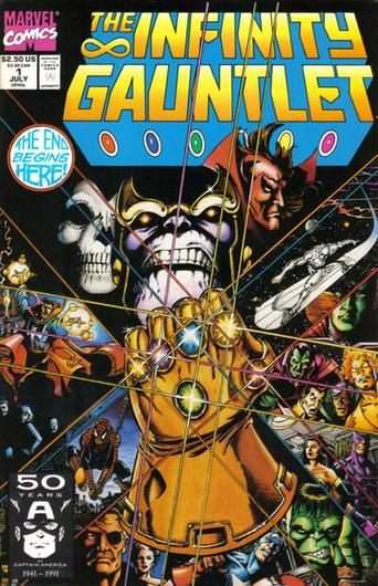 Infinity Gauntlet #1 (1991) Cover Art