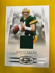 Brett Favre [Jersey] #17 Football Cards 2007 Panini Donruss Threads Prices
