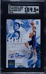 Franz Wagner #HA-FWG Basketball Cards 2021 Panini Court Kings Heir Apparent Autographs Prices