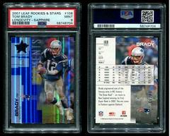 Tom Brady [Sapphire] #108 Football Cards 2007 Leaf Rookies & Stars Longevity Prices