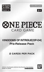 Kingdoms of Intrigue Pre-Release Pack  One Piece Kingdoms of Intrigue Prices