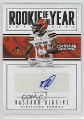 Rashard Higgins [Autograph] #29 Football Cards 2016 Panini Contenders Rookie of the Year Prices