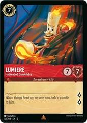 Lumiere - Hotheaded Candelabra Lorcana Rise of the Floodborn Prices