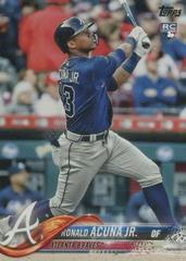 Ronald Acuna Jr. #698 Baseball Cards 2018 Topps Prices
